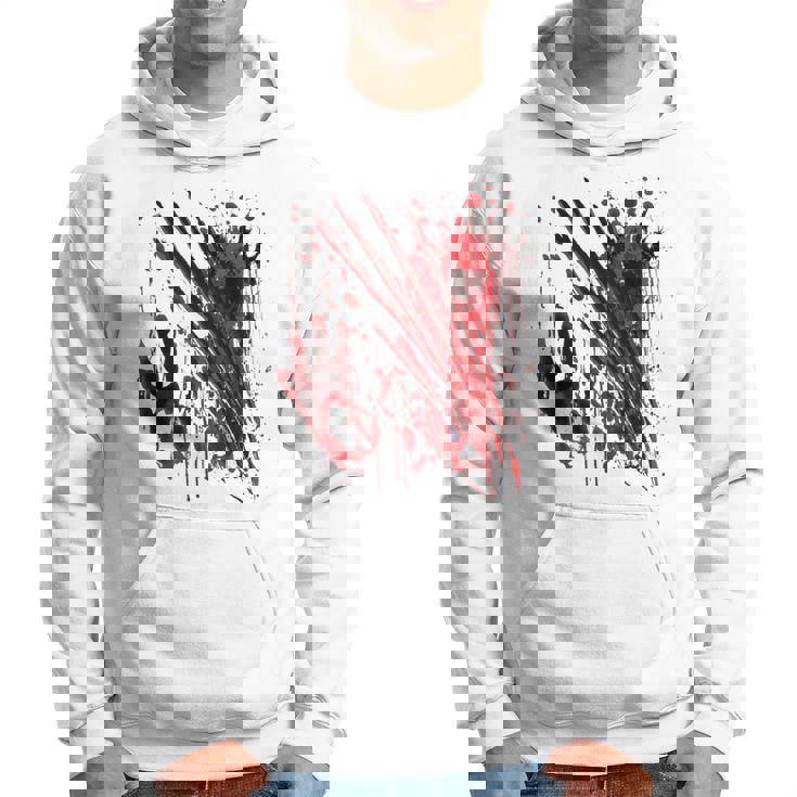 ブラッドシャツ ブラッディスプラッター ハロウィン 血 ステンド グラフィック パーカー