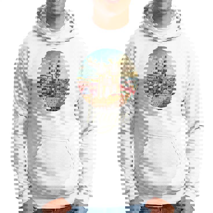 プラハ チェコ共和国 お土産 プラハ 長袖tシャツ パーカー