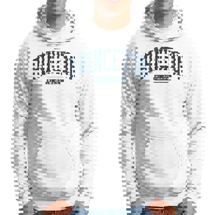 プリンストン ニュージャージー Nj カレッジ大学スタイル ブルー 長袖tシャツ パーカー