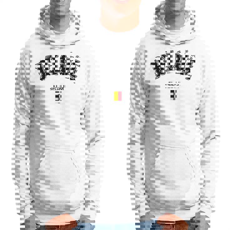 ベルギー ベルギー ベルギー国旗 愛国的 国家的お土産 パーカー