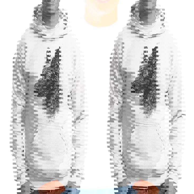 ベルギーシェパード 犬 グラフィック ペットアート ベルギーシェパード パーカー