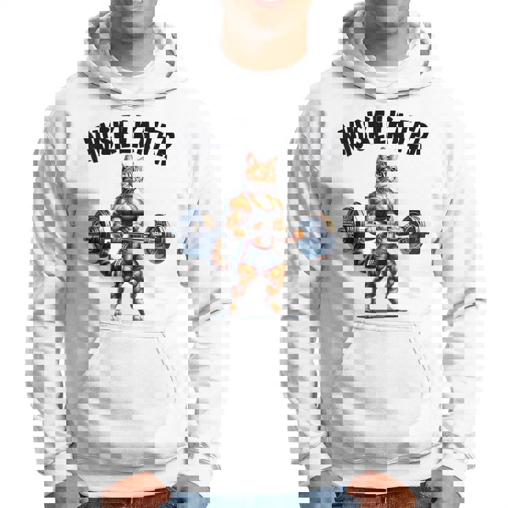 ボディービルダーのためのベアバーベルデザイン ボディービル パーカー