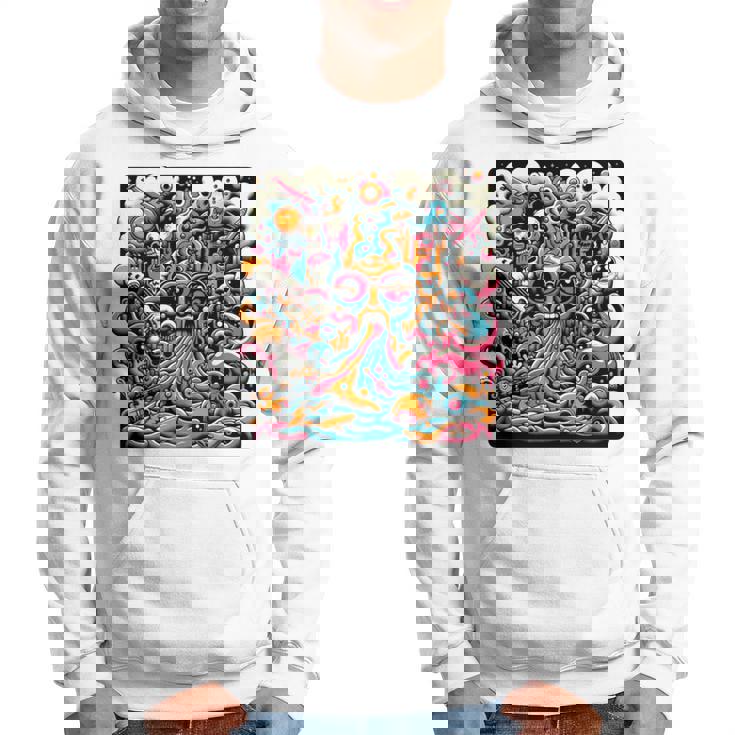 ポップシュールレアリズムローブロウアート 長袖tシャツ パーカー