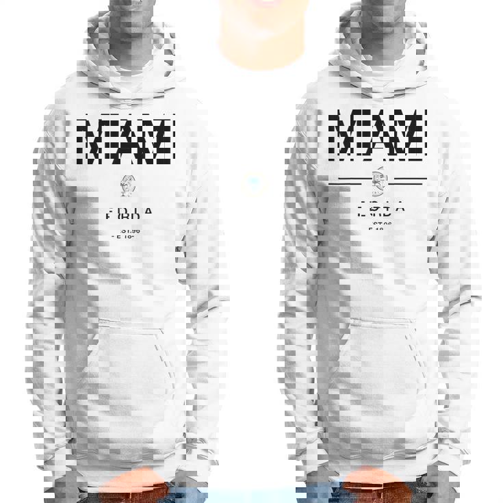 マイアミ フロリダ マイアミ旅行 ヴィンテージ マイアミ フロリダ ギフト パーカー