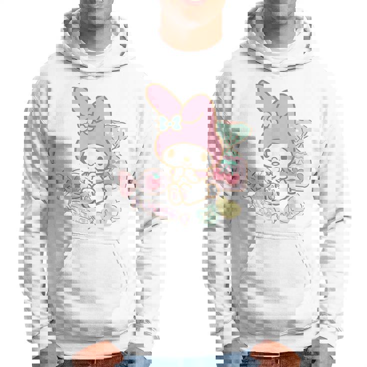 マイメロディ キャンディ ライトカラー パーカー