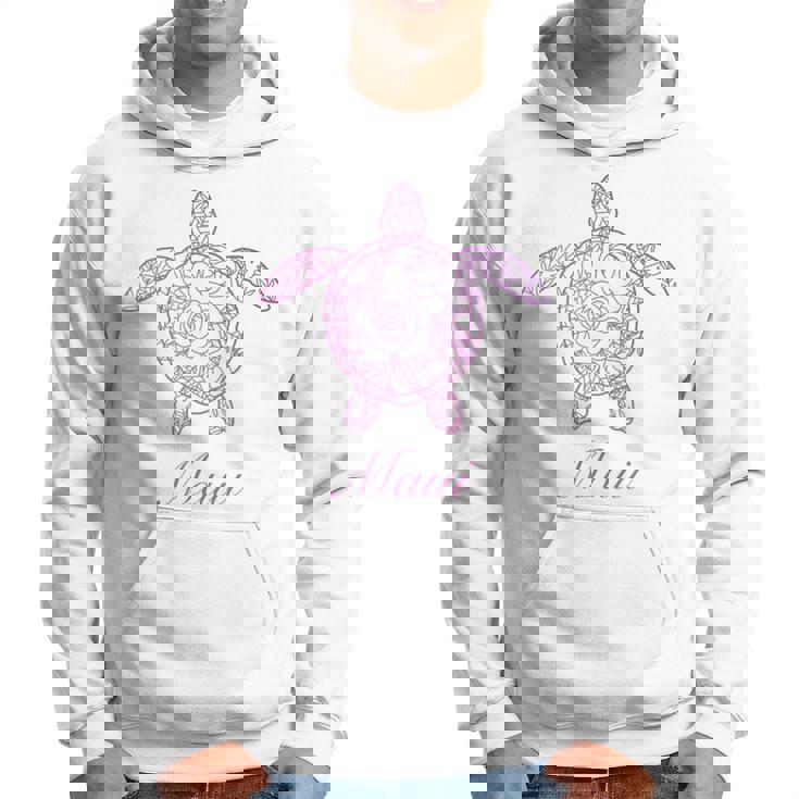 マウイ ウミガメ ハワイ Hi ハワイアン トライバル タートル ホヌ キュート パーカー