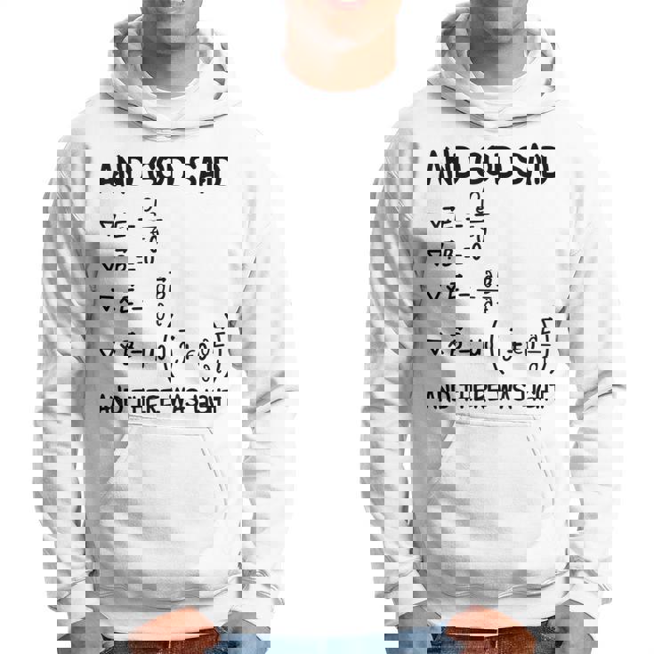 マクスウェル方程式と神は言って、光があった パーカー