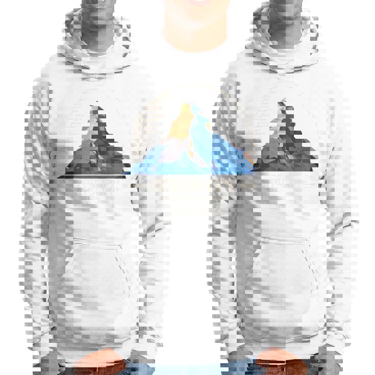 マッターホルン山 ツェルマット ハイキング スイス ギフト 長袖tシャツ パーカー