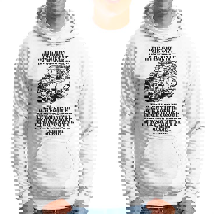 ミリタリーユーモア ランドローバーのファン パーカー