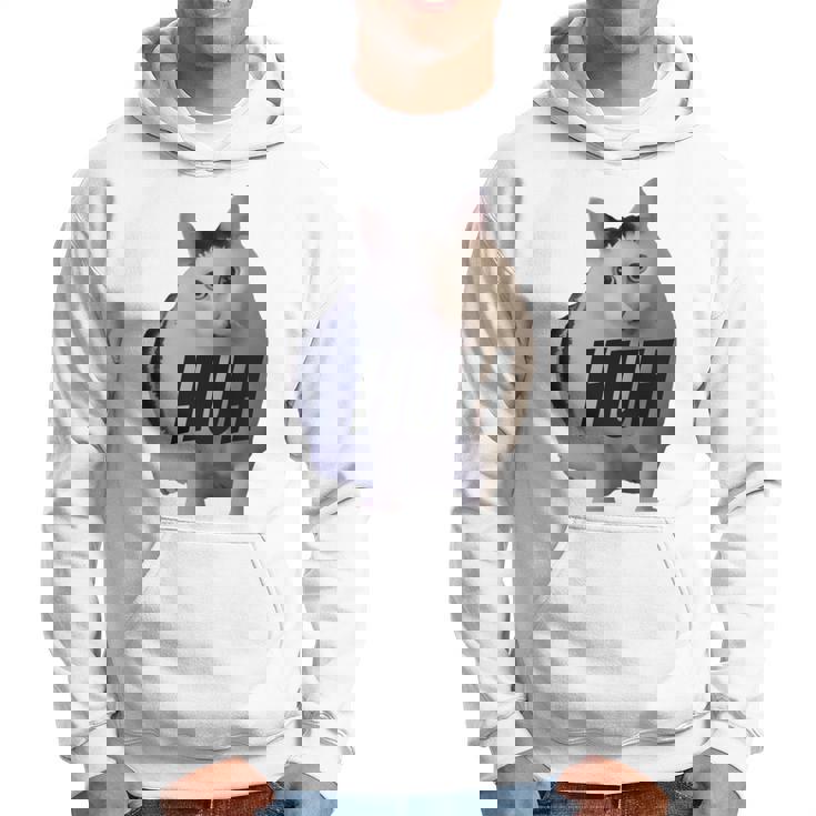 ミームハァキャット面白い 長袖tシャツ パーカー