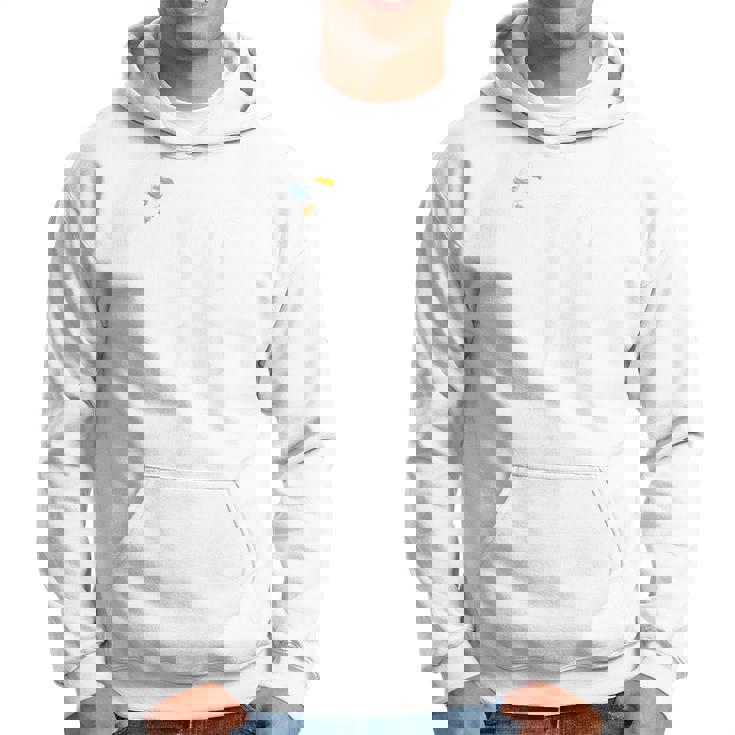 モインおかしな北ドイツ犬&カモメのデザイン。 パーカー