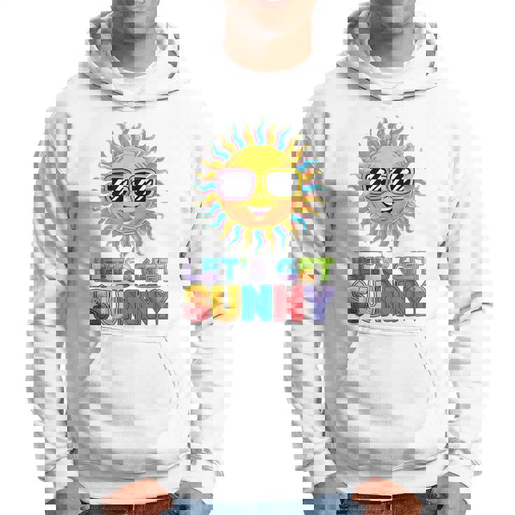 モチベーション輝くレッツゲットサニー活気 パーカー