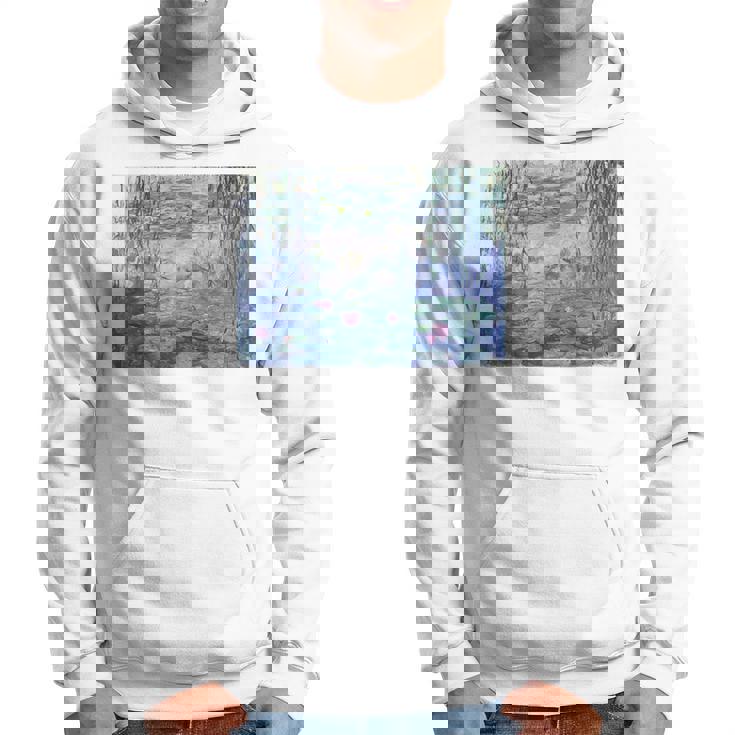 モネ 睡蓮 パーカー