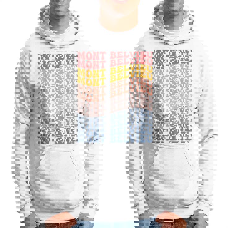 モンベルビューシティグルービーレトロ パーカー