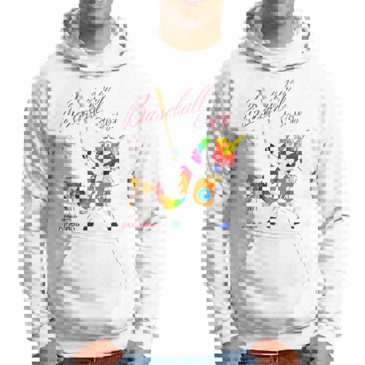 ユニコーン 野球 デコピン 長袖tシャツ パーカー