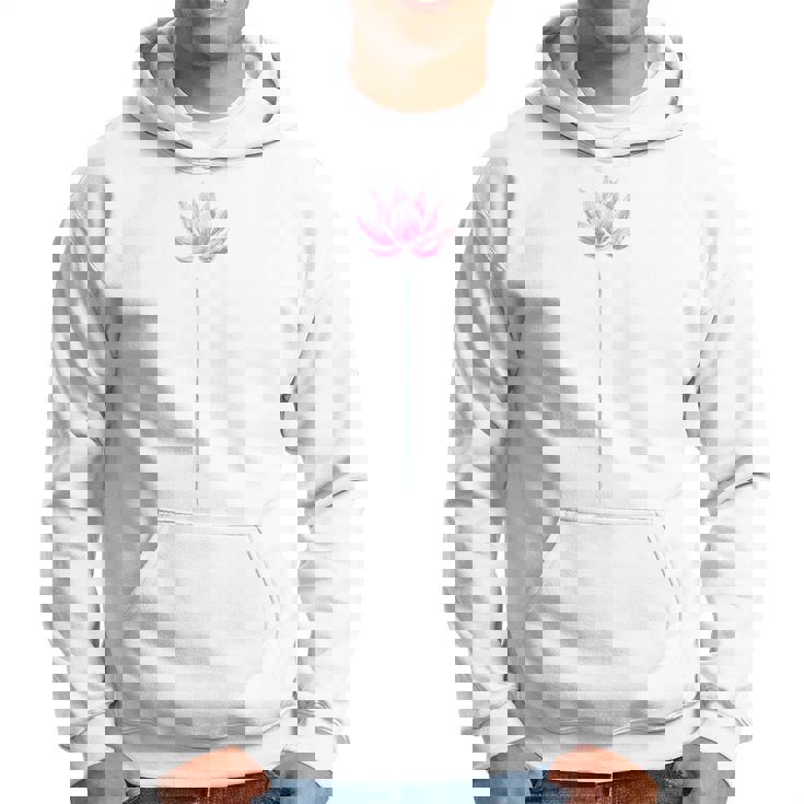 ヨガ エレガント 蓮の花 和書風 デザイン パーカー