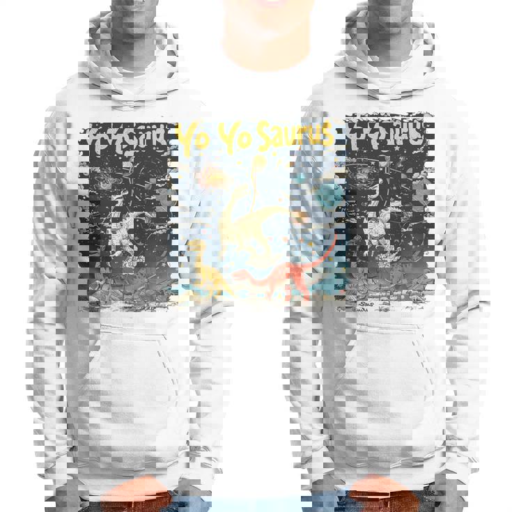 ヨーヨーザウルスファニーヨーヨー時代 長袖tシャツ パーカー