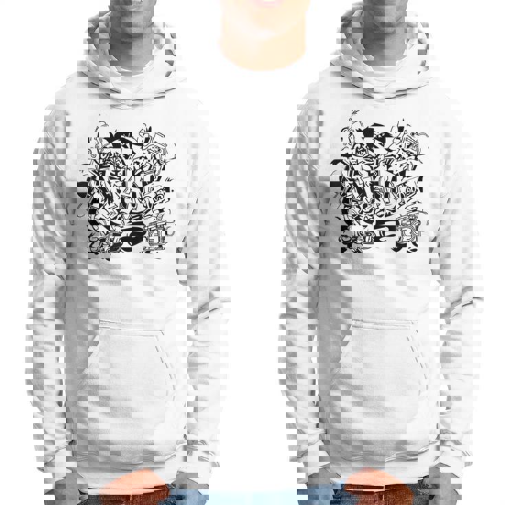 ラップオールドスクールヒップホップグラフィティtシャツとストリートダンス パーカー