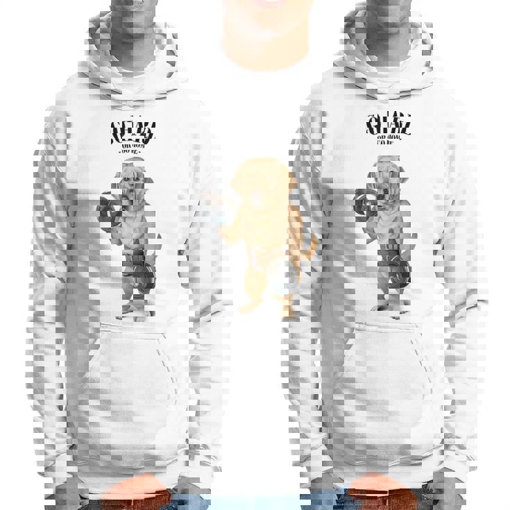 ラブラドールレトリバー 犬用筋肉トレーニング ダンベル付き パーカー