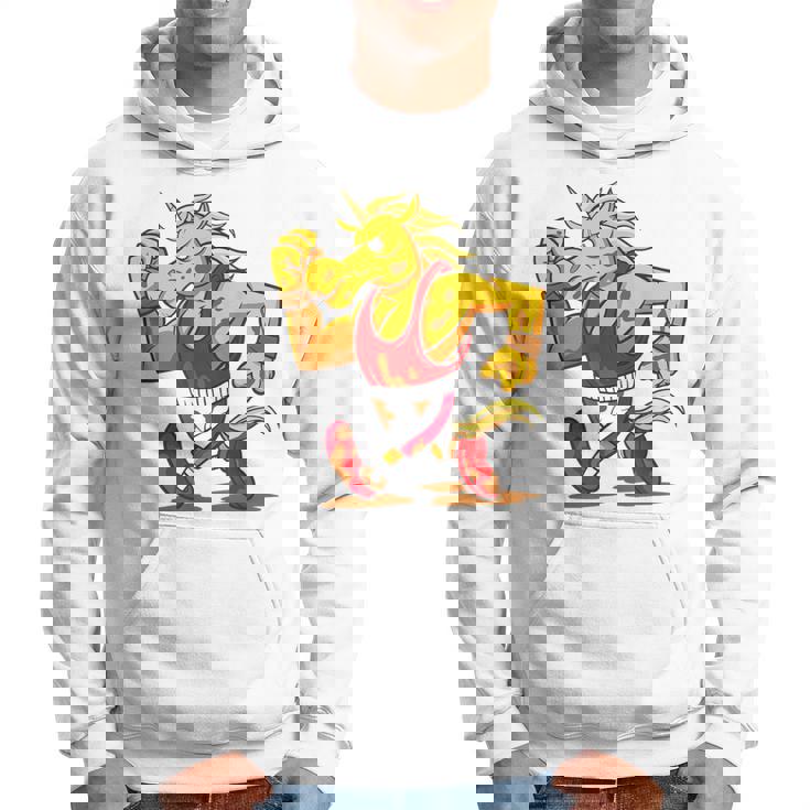 ランニング フィットネス スポーティ ユニコーン パーカー