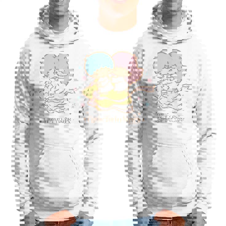 リトルツインスターズ ほしにのって ライトカラー パーカー