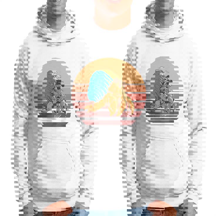 レトロ I Travel Toee ヤドカリ ヴィンテージ ヤドカリ 好き 長袖tシャツ パーカー