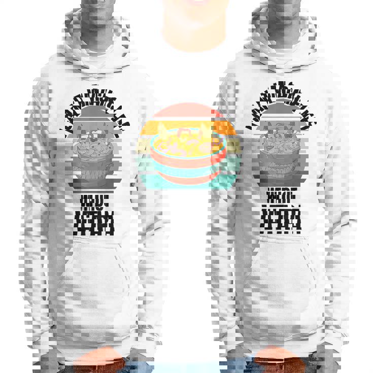 レトロでかわいいヴァタパ ワタパなしでは人生は想像できない。 パーカー