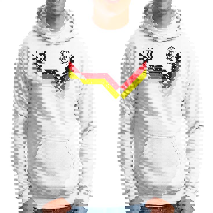 レトロなドイツシャツサッカージャージードイツ パーカー