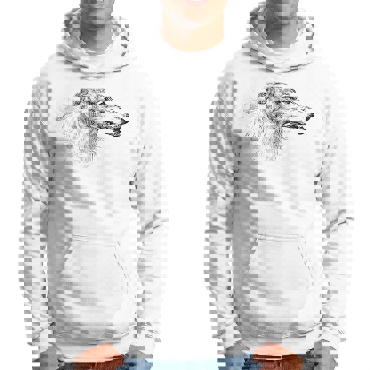 ロシアンハウンドドッグ ボルゾイ パーカー