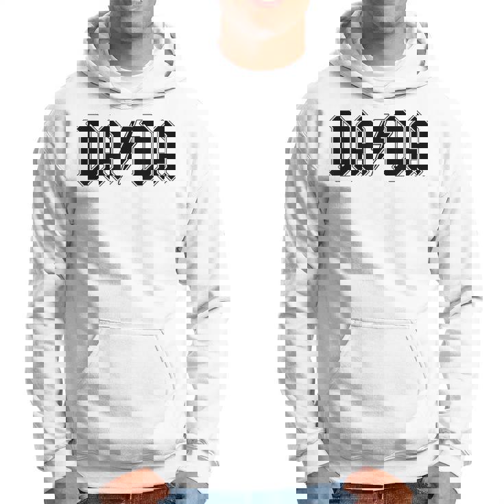 ロックンロール ダダ 父の日 新しいお父さんのために 彼のために ダダ パーカー