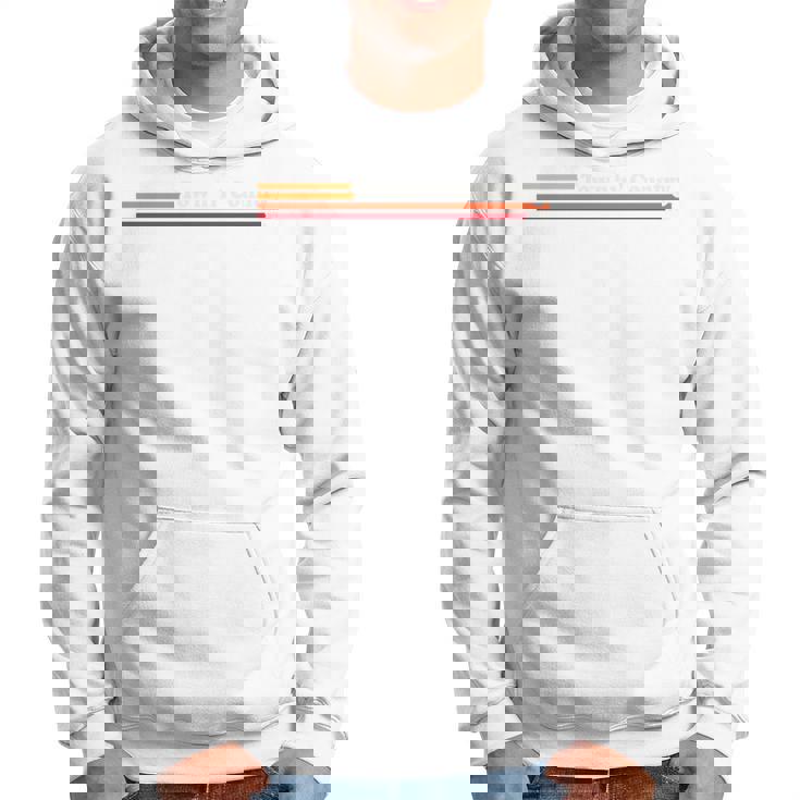 ヴィンテージ 1980年代グラフィックスタイル Town 'N' Country Florida 長袖tシャツ パーカー