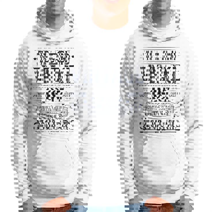 ヴィンテージ 1987 メンズ 限定版 Bday 1987 誕生日 パーカー