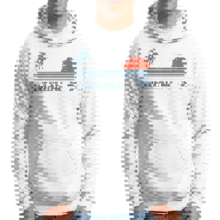 ヴィンテージ ラハイナ マウイ ハワイ ビーチ レトロ ハワイアン 70年代ギフト パーカー