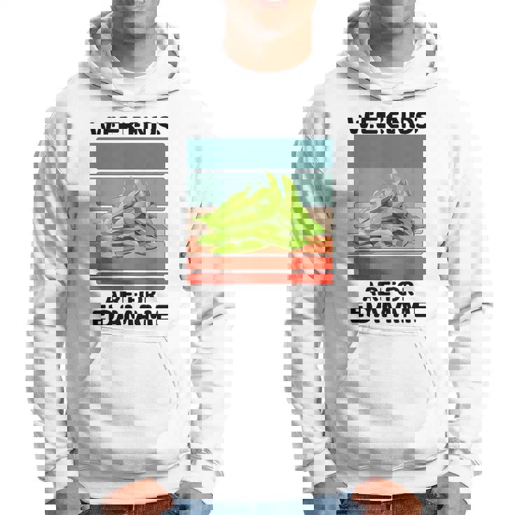 ヴィンテージ 枝豆 食べ物好き 週末は枝豆好きの人へ パーカー