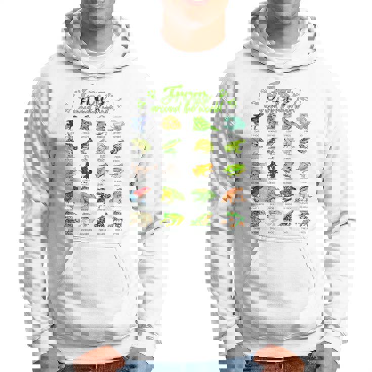 世界のカエル カエル パーカー