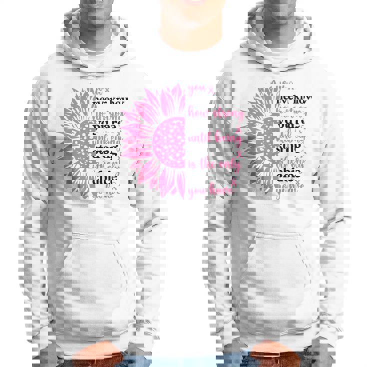 乳がんファイター サバイバー ひまわり ピンクリボン 戦士 パーカー