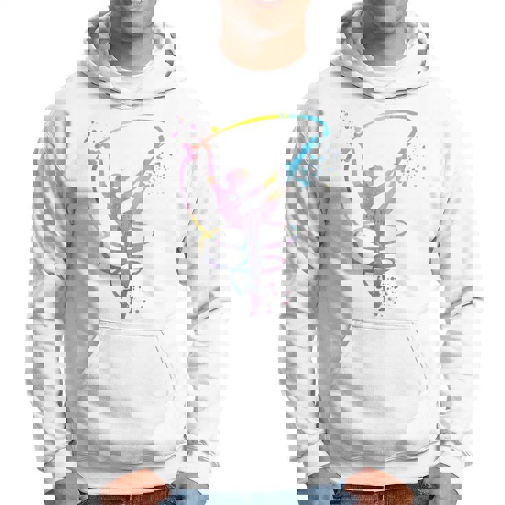 体操選手とバンドガールズ キッズ 新体操 パーカー