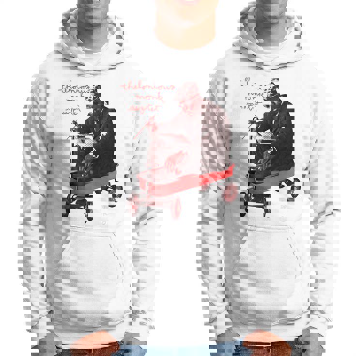 公式セロニアス・モンク・ジャズ・アイコン・グッズ Monks Music パーカー