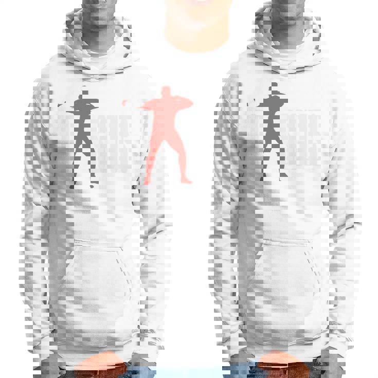 円盤 面白い 円盤投げ 長袖tシャツ パーカー