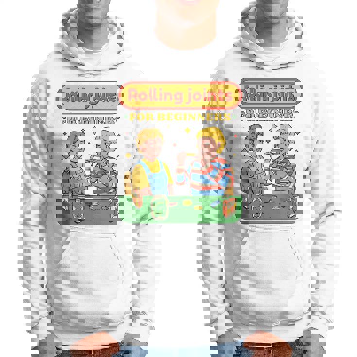 初心者向けツイストジョイント 大麻マリファナ 長袖tシャツ パーカー