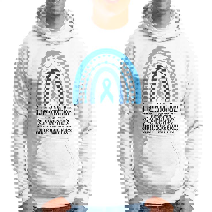 前立腺がん啓発 ライトブルー アーチ パーカー