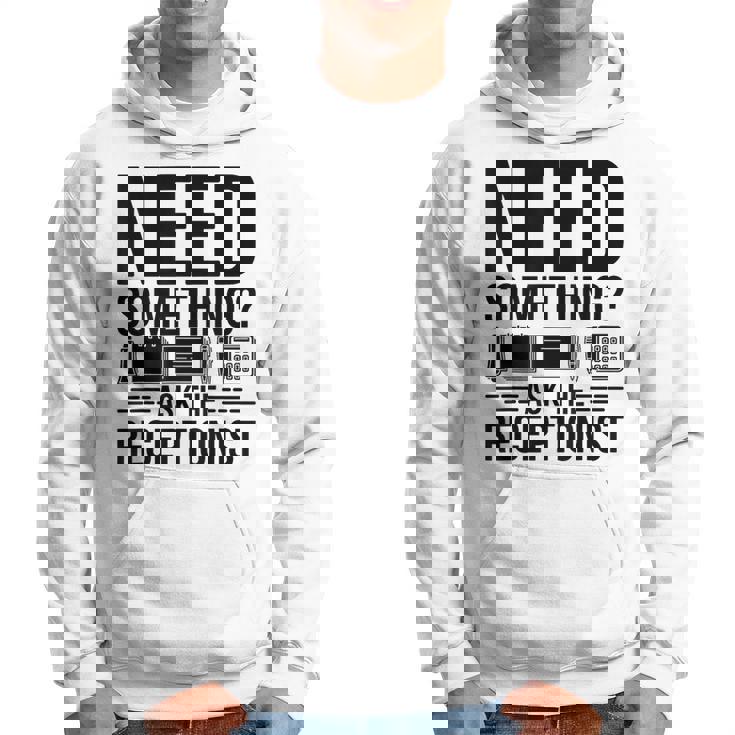 受付係の受付秘書に聞いて欲しいもの パーカー