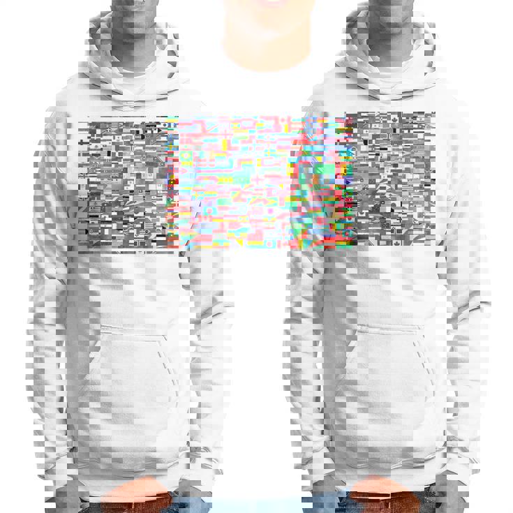 国際世界旗 国旗 世界地図 地球儀 パーカー