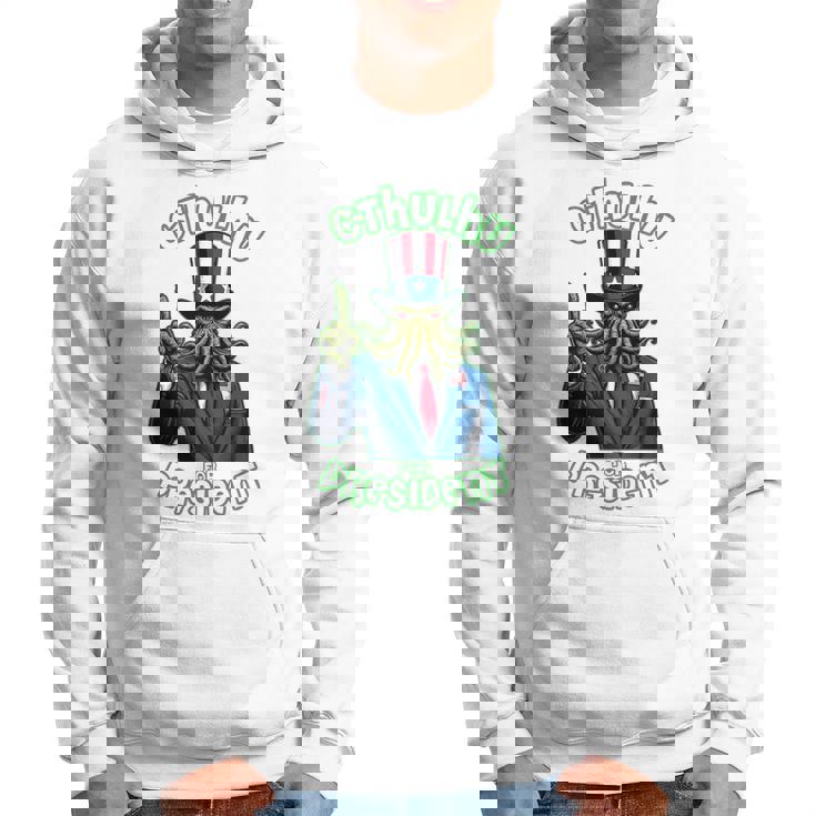 大統領のためのクトゥルフ 長袖tシャツ パーカー