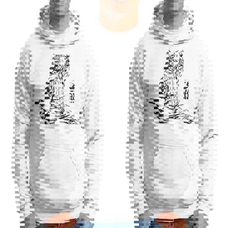 太極拳 猫 格闘技 面白い 猫 格闘 パーカー