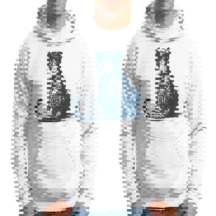 子ライオン – 子ライオンの後姿 パーカー