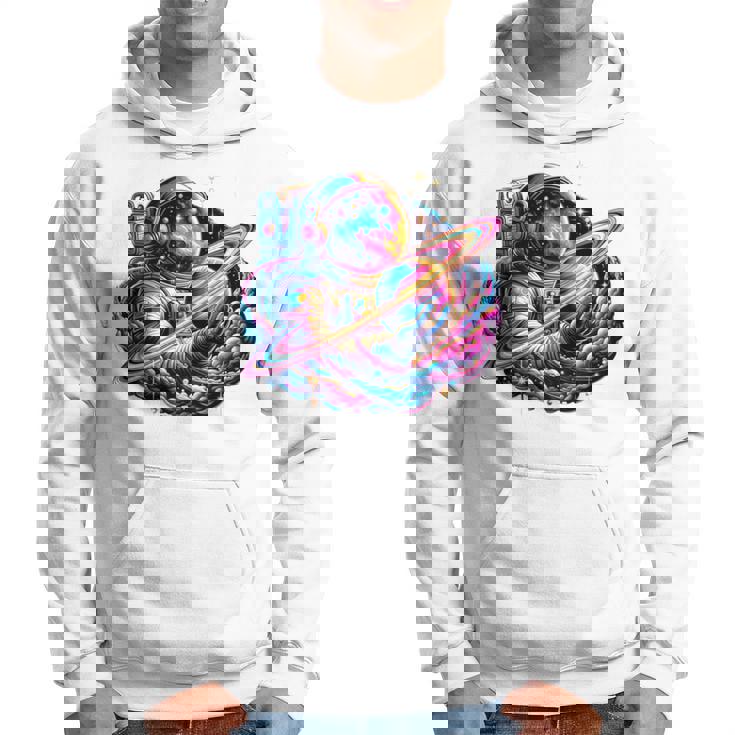 宇宙飛行士 惑星 科学 メンズ 宇宙 アート 宇宙飛行士 長袖tシャツ パーカー