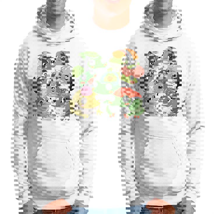 寿司 アニメ カエル 寿司好き 長袖tシャツ パーカー