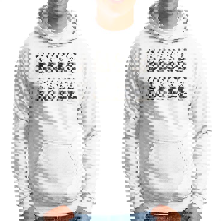 愛らしいパンダ柄かわいい動物デザイン 長袖tシャツ パーカー