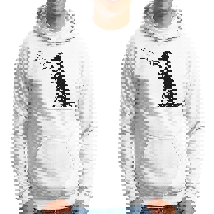 手を持つかわいいウィペット、ウィペットのママ パーカー